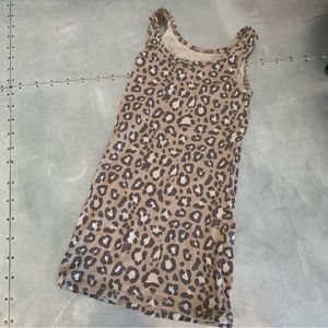 a new day Cheetah, animal print tank top brailyn tan cream brown…